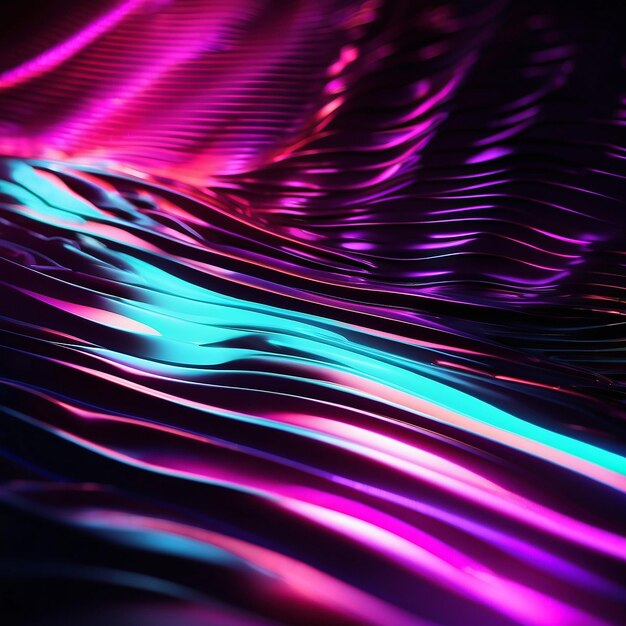 Foto neon-cyberpunk-hintergrund