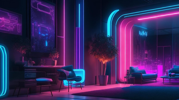 Neon Dreamscape