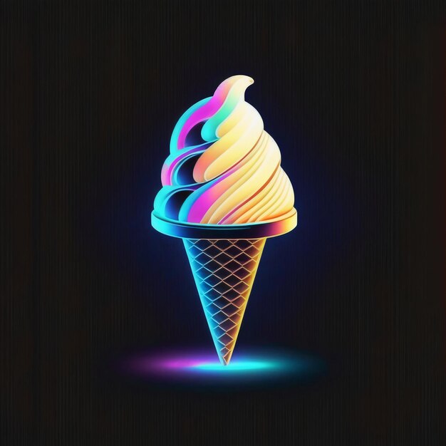 Neon-Eis