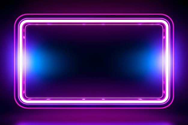 Neon-Hintergrund Neon-Abstraktion leuchtend futuristisch