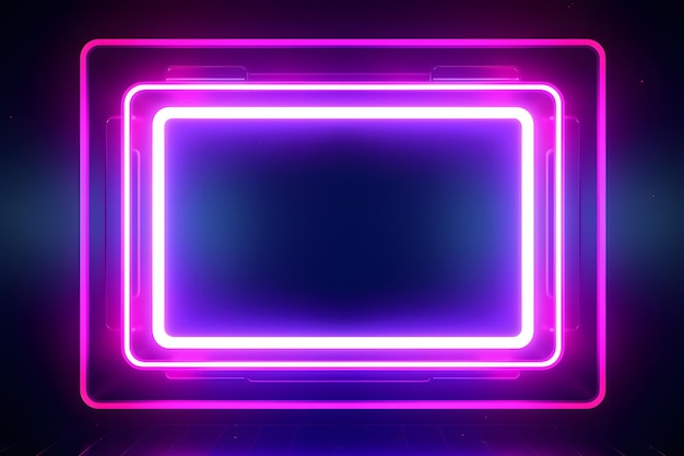 Neon-Hintergrund Neon-Abstraktion leuchtend futuristisch