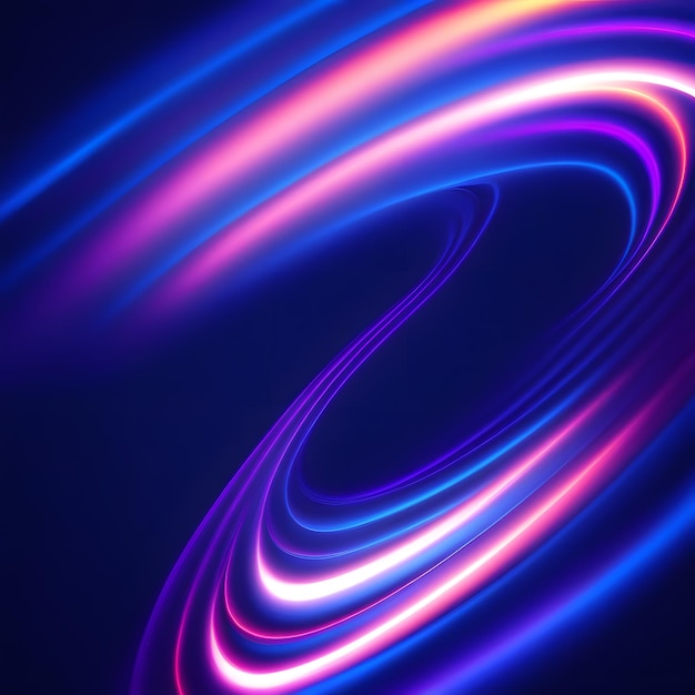 Neon-Lichtlinien abstrakter Hintergrund
