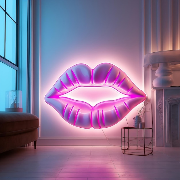 Neon Lips assina IA generativa