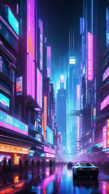 Neon-Metropole