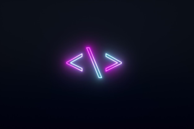 Neon-Programmiercode