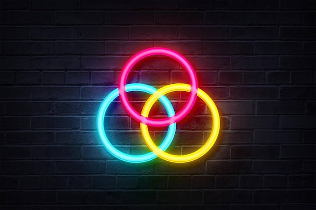 Neon-RGB-Farbschema