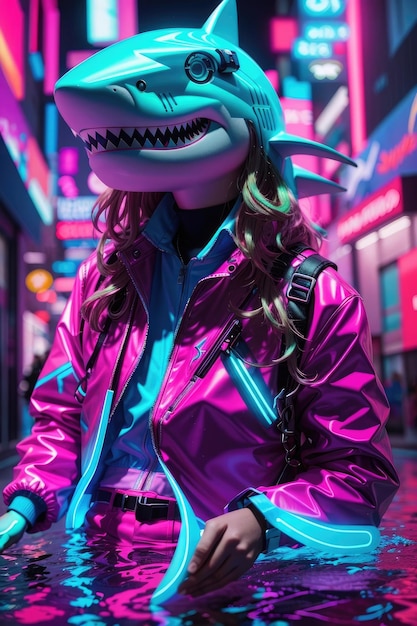 Neon Shark Odyssey Ein surreales 80er-Jahre-Comeback