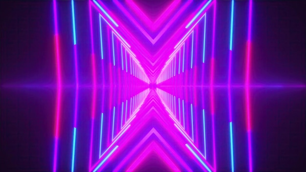 Neon-Tunnel