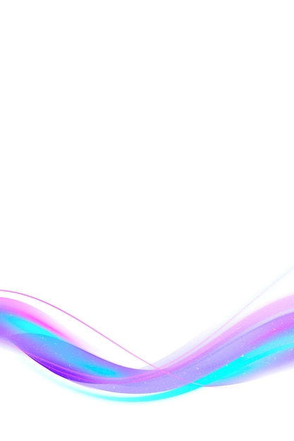 Neon-violette Kurvenrahmen-Design-Element der Vorlage