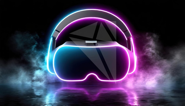 Neon-VR-Kopfhörer