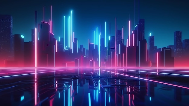 Neonlichter in der Stadt, Musik, Neon, Lichter, Neon, Nacht, Neon, Lichter, Neon, HD-Hintergrundbild