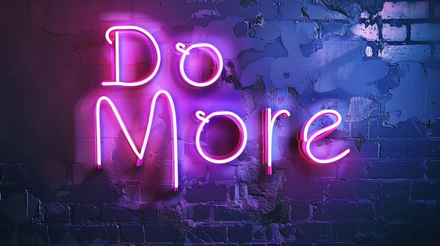 Neonschilder mit Neontext