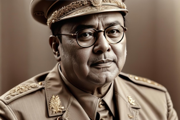 Netaji Subhas Chandra Bose fue el primer ministro de India.