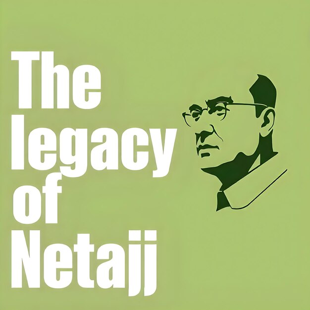 Netaji Subhas Chandra Bose Jayanti Diseño de saludos por el luchador por la libertad indio Netaji subhas chandra bos