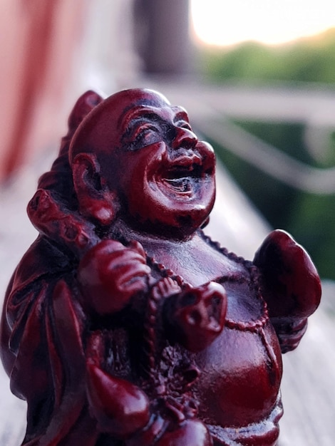 Netsuke Hotei Nahaufnahme