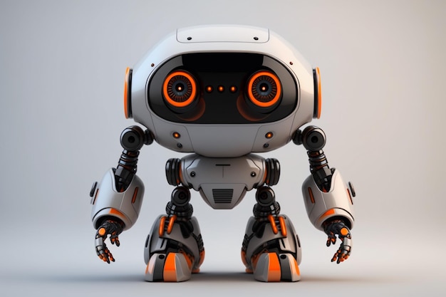Netter Roboter Ai generativ