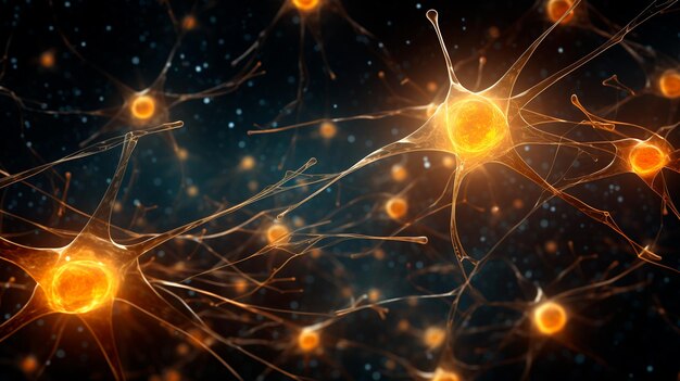 Netzwerk von Neuronen