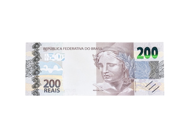 Neu eingeführte 200 Reais brasilianische Banknote