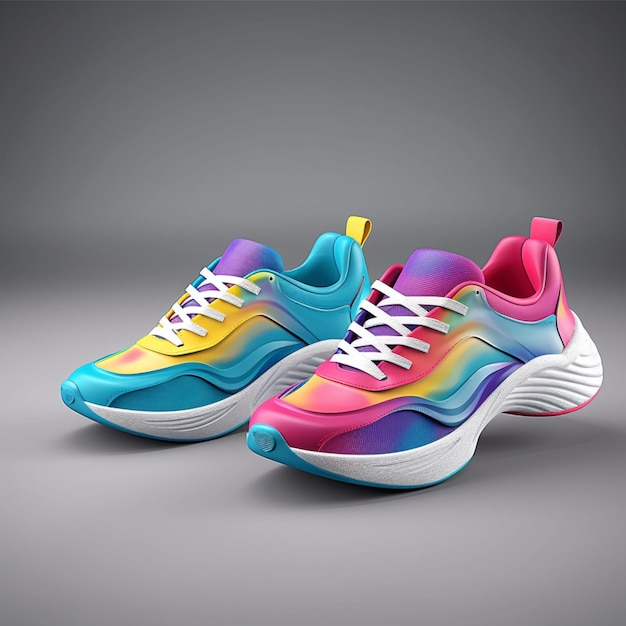 Neues Fitness-Sneaker-Set, modische Schuhe für das Training, Laufschuh, Sportschuhe