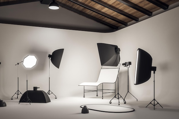 Neues Fotostudio aus Beton