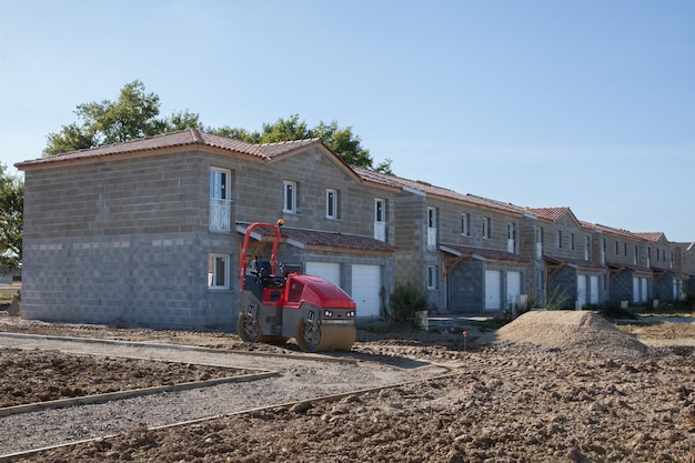 Neues Haus im Bau