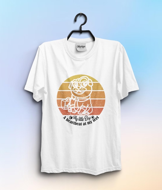Neues Hunde-T-Shirt-Design-Bündel