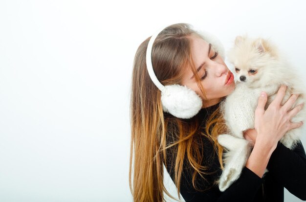 Neues Jahr der Hunde- und Winterferienfeier.