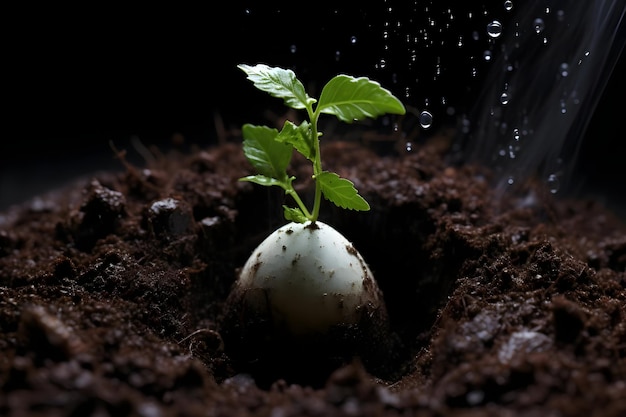 Neues Leben beginnt zu blühen. Frühlingssaison. Hohe Auflösung