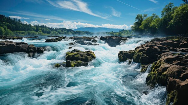 Neuhausen Rheinfälle Schweiz 31. Juli Hintergrund HD-Illustrationen