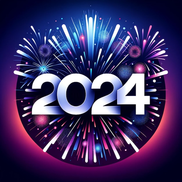 Neujahrszahlen für 2024