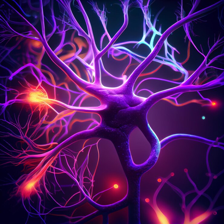 Neuronas red de neuronas IA generativa