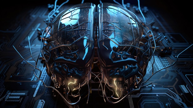 neurotecnología del cerebro tecnología de la información del futuro IA generativa