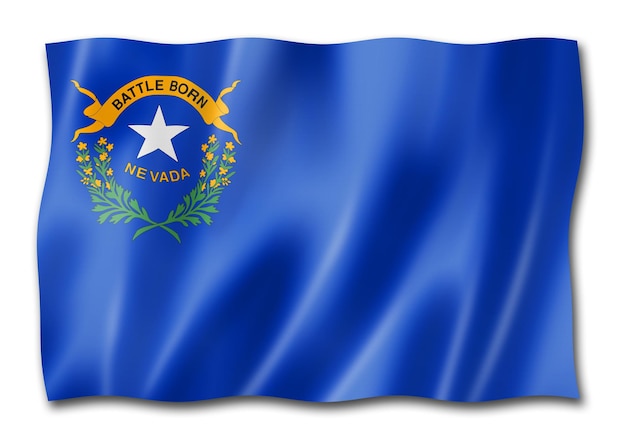 Nevada-Flagge USA