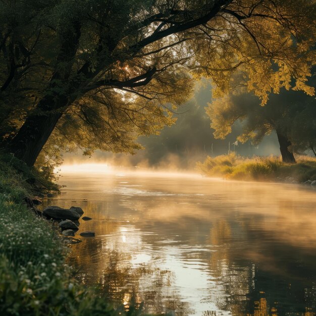 Névoa do Rio Sereno