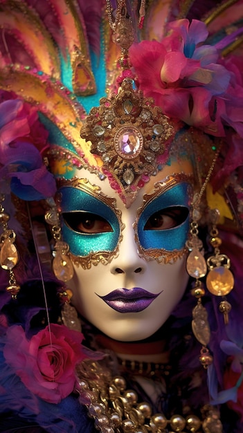 New Orleans Mardi Gras Poster