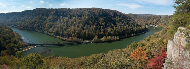 New River von Hawks Nest Overlook