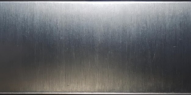 Foto new silver scratched metal background banner