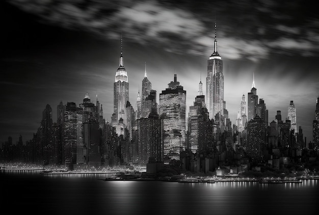 New York City in Monochrom