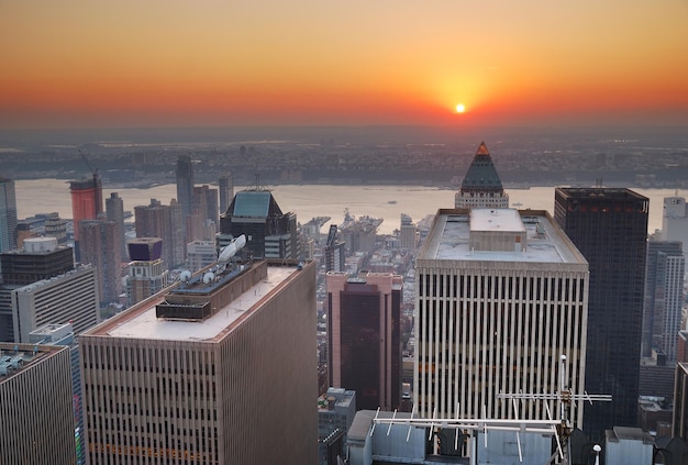 New Yorker Sonnenuntergang