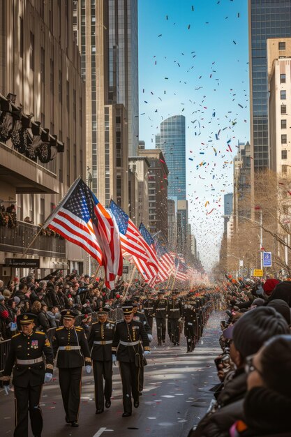 New Yorker Veteranen-Tag-Parade