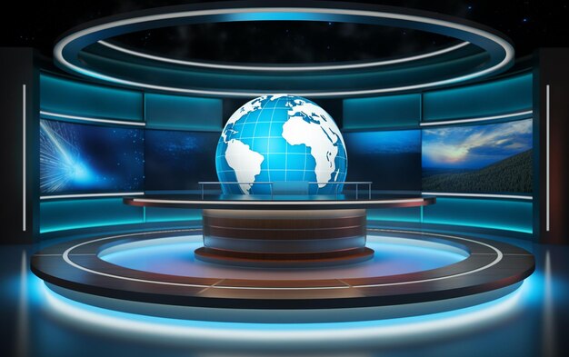 News Sets Broadcast Design International Stage Set Design Tv Set Design Tv Design