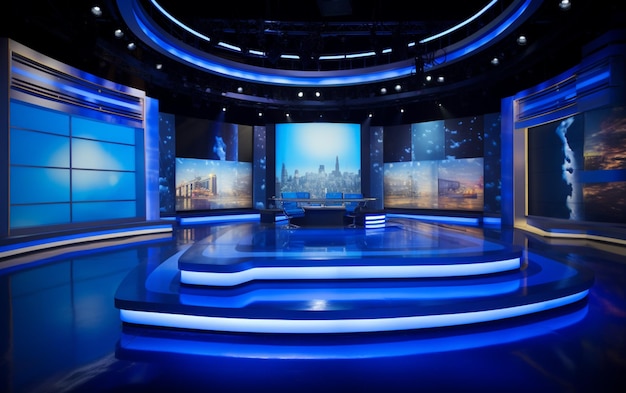 News Sets Broadcast Design International Stage Set Design Tv Set Design Tv Design