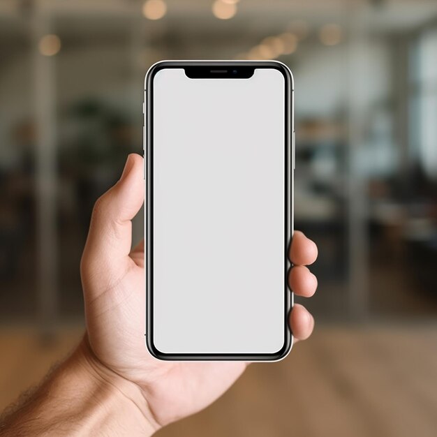 Foto nextgen mobile experience iphone mockups e designs de corte