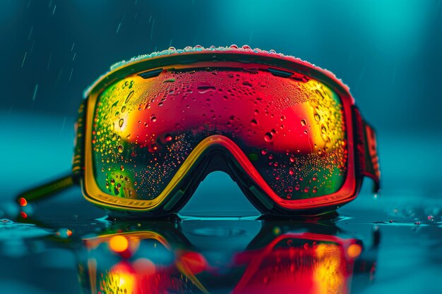 NextGen Skiing Vision Neon-Reflektionen