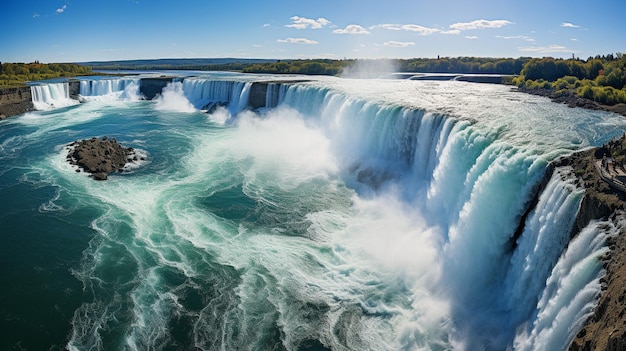 Niagarafälle erzeugen KI