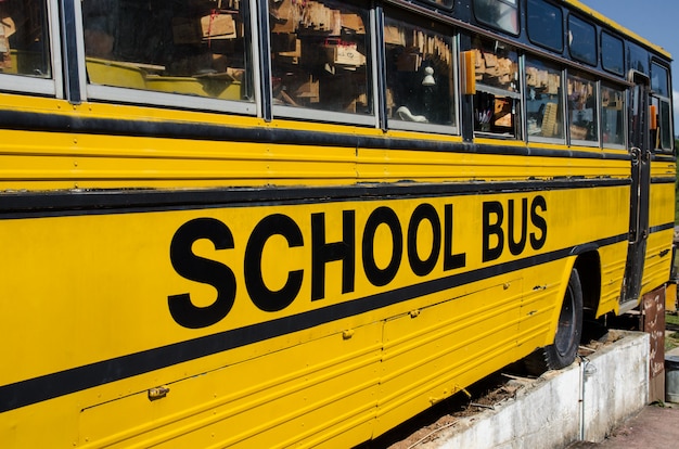 Ônibus da velha escola