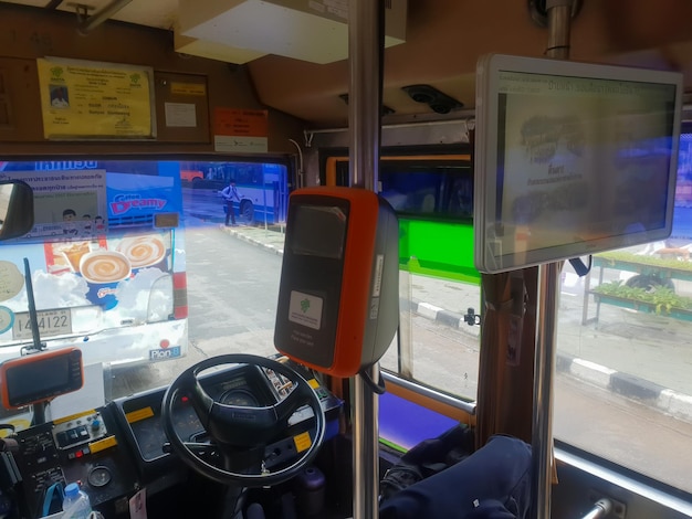 Ônibus em Bangkok Tailândia