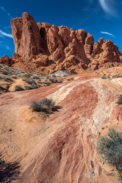 Único de formação rochosa em Utah