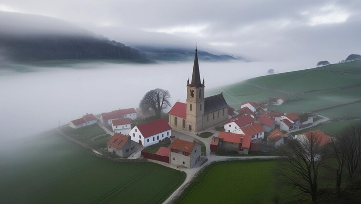 Niebla en las aldeas