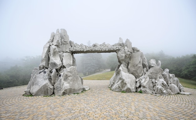 Niebla en Pyatigorsk Stavropol Krai Rusia